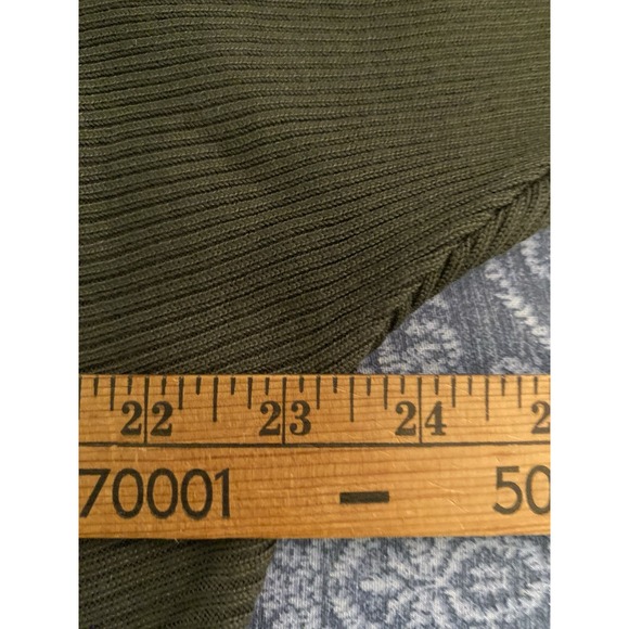 Women's Cropped stripe waffle top size M Medium - Picture 3 of 5